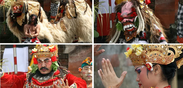 Danse du Barong et Kris
