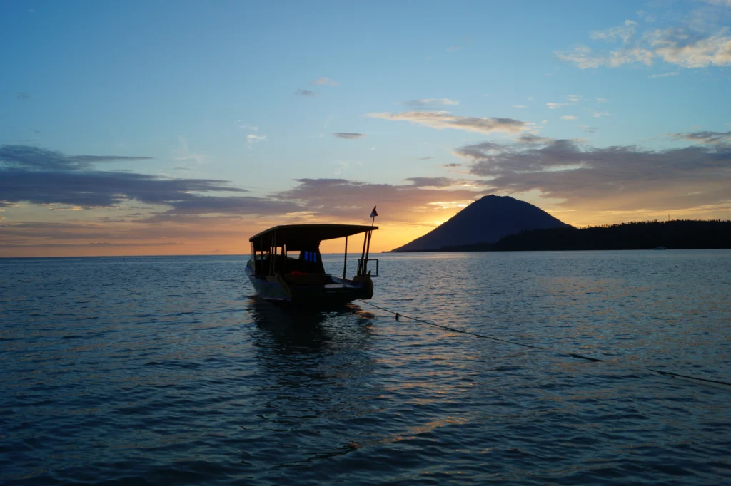 Sunset at Bunaken Island, Sulawesi,2016