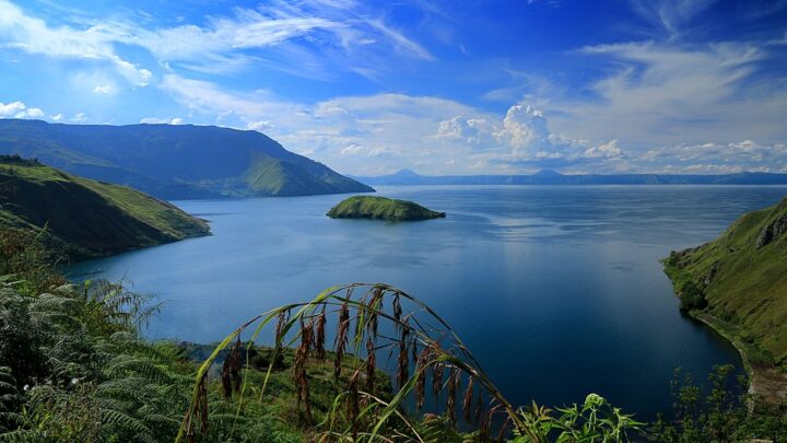 Lake Toba from Samosir