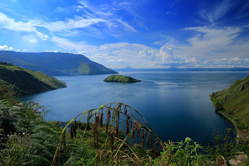 Lake Toba from Samosir